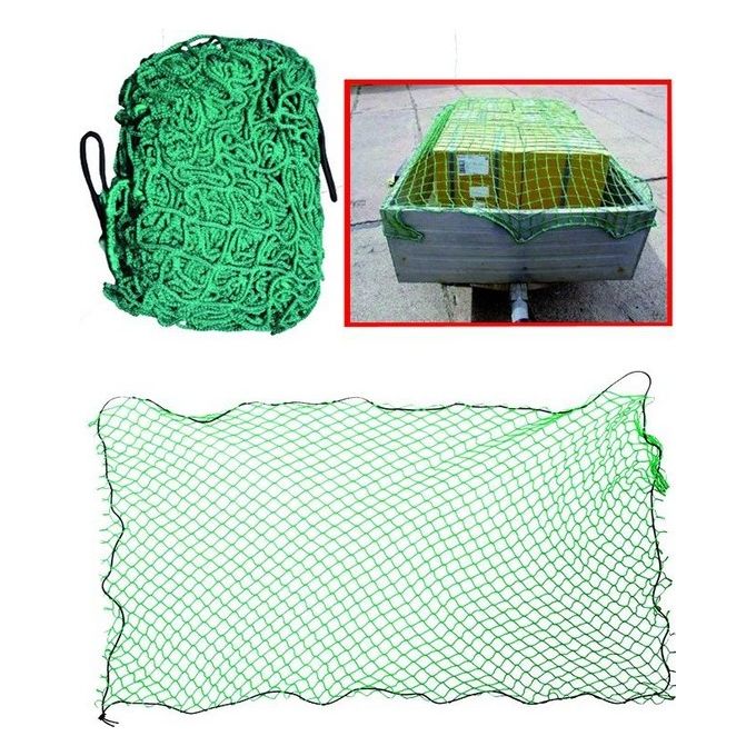 Vigor 934208 Rete Fissacarico Elastica 2,7x2 m Polipropilene Maglia 45x45 mm Bordatura Elastica Perimetrale con Borsa