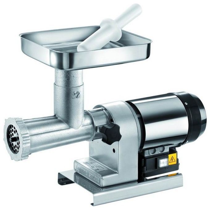 Tre Spade 9527022 TC-22 Elegant Tritacarne Elettrico 600 W Acciaio Inossidabile colore Argentato