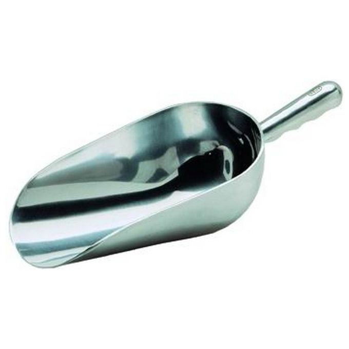 Vigor-Blinky Sessola in Alluminio Fuso Tonda per Farine Cereali e Granaglie 26x14 cm colore Silver