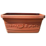 Fioriere Festonate Hdpe Terracotta cm. 80