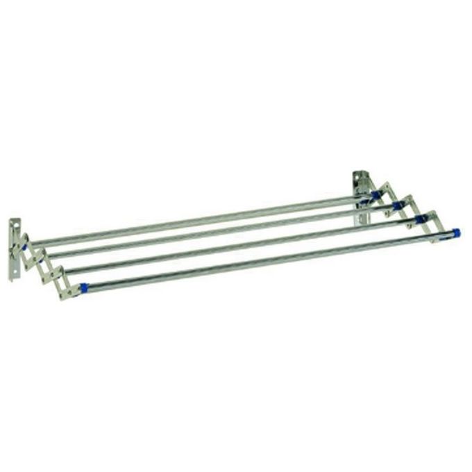 VIGOR-BLINKY Stendibiancheria Soffietto Inox 18-10 120 cm per Cura e Pulizia della Casa