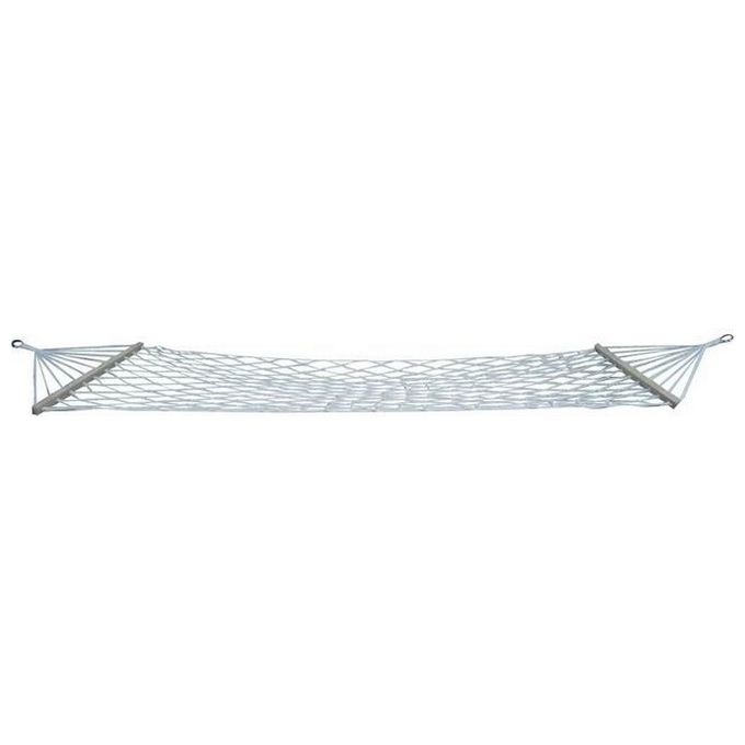 Blinky 9691730 Mexico Amaca a Rete Singola 200x80 cm Carico Max 120 Kg Assi Legno Betulla Corda Poliestere Cotone EN581