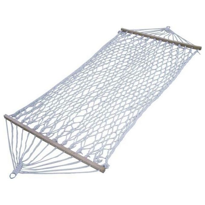 Vigor 9691740 Cile Amaca da Giardino Rete Doppia due posti 200x120 cm portata 150 Kg
