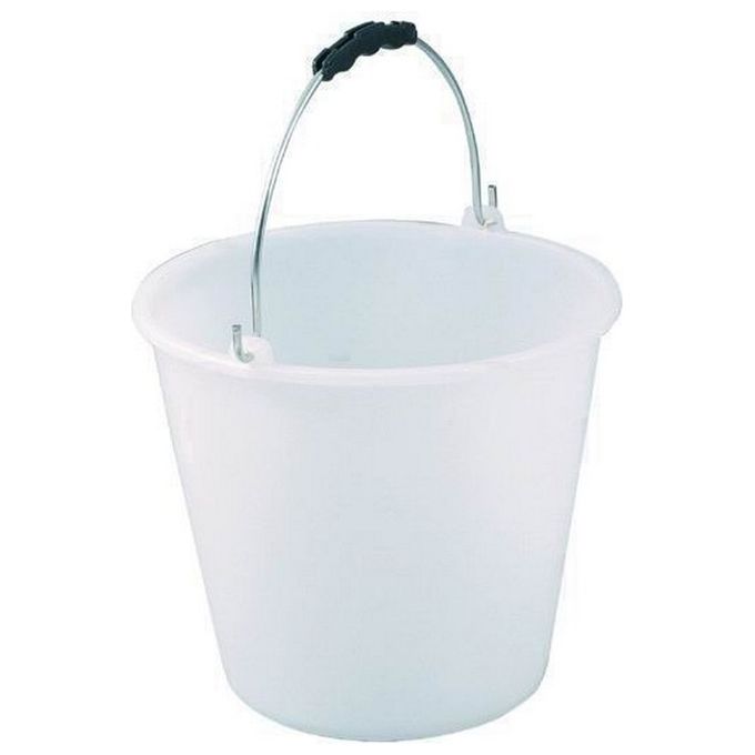 Ecoplast S7 Secchio con Becco 7 Lt Polipropilene Manico Ergonomico Made in Italy colore Azzurro