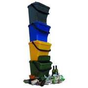 Vigor-blinky Urbaplus Contenitore Raccolta Differenziata Sovrapponibile 40 Lt Carta colore Giallo