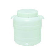 Nuova Plastica Adriatica 0727630 Fusto Bocca Larga in Polietilene Rinforzato 30 L Predisposizione Rubinetto Alimentare colore Bianco