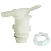 Ecoplast RT Rubinetto per Taniche e Fusti HDPE con Ghiera 40x70 mm compatibile 25 50 L colore Neutro