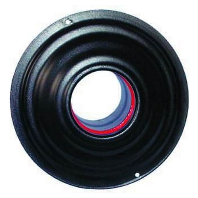 BLINKY 9784125 Rosone per Tubi Pellet con Innesto e Guarnizione Diametro Esterno 23,20 cm Profondita' Totale 9,50 cm Spessore Rosone 2,50 cm colore Nero