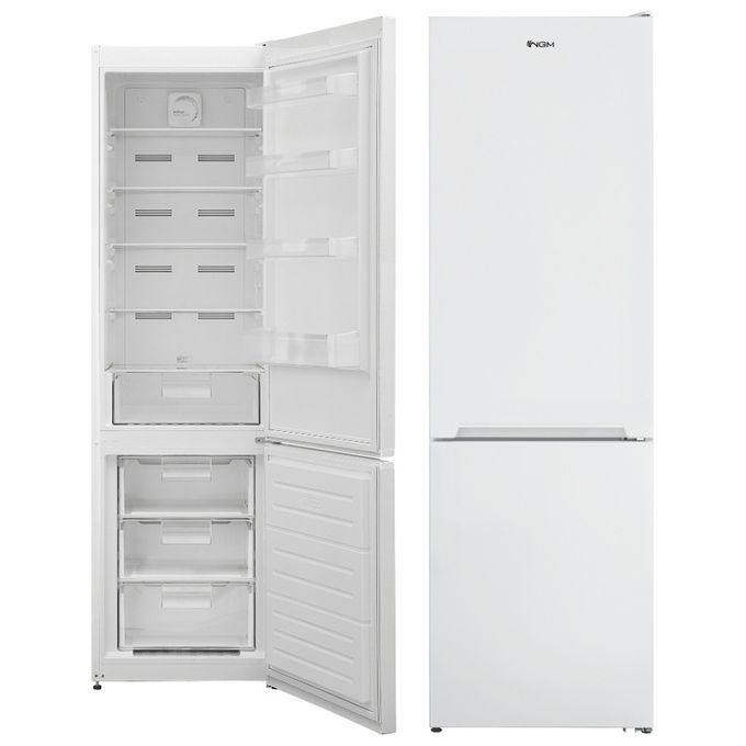 NGM FR400 EW Frigorifero Combinato 327 L 201 cm Classe E 39 dB No Frost Multi Cooling colore Bianco