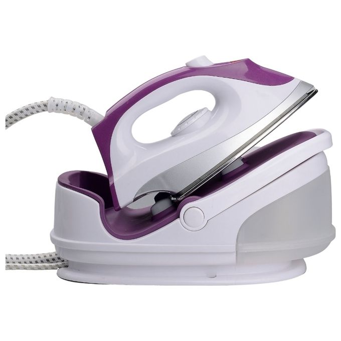 NGM HH-2668D Ferro da Stiro con Caldaia 2200W Piastra in Ceramica Vapore 45 g-min 4,0 bar Serbatoio 0,6L colore Bianco