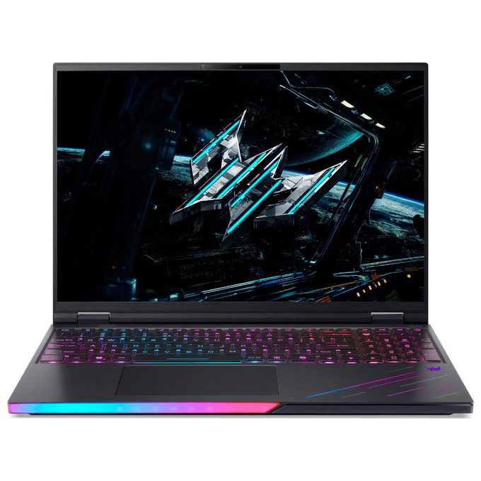 Acer NHQW0ET004 Predator Helios 16 AI Notebook Gaming Intel Core Ultra 9 RTX 5090 64GB RAM 3TB SSD WQXGA OLED colore Nero