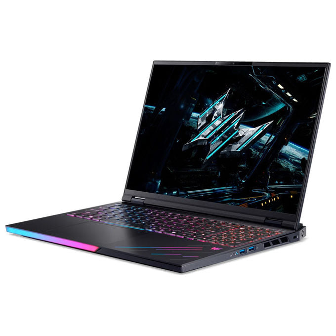 Acer NHQW0ET004 Predator Helios 16 AI Notebook Gaming Intel Core Ultra 9 RTX 5090 64GB RAM 3TB SSD WQXGA OLED colore Nero