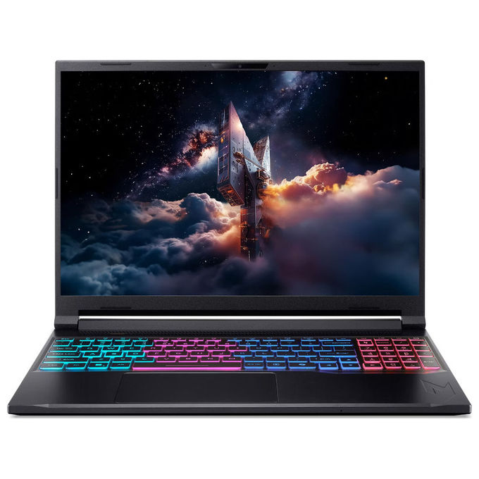 Acer ANV16S-61-R0FD Notebook Gaming 16 pollici WQXGA 180Hz AMD Ryzen AI 9 365 RTX 5070 32GB RAM 1TB SSD Windows 11 Home colore Nero