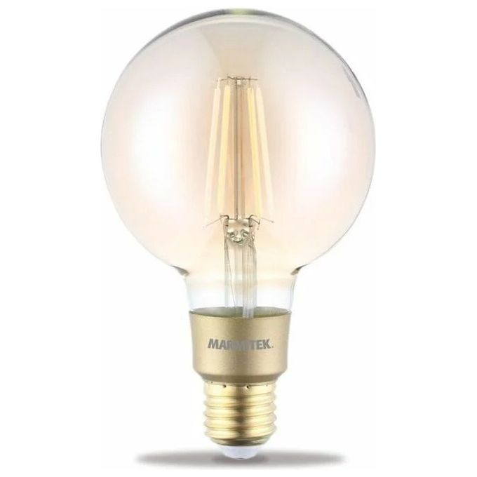 Marmitek _08503 Glow LI Lampadina LED Smart Wi-Fi E27 6 W 650 lm Dimmerabile 2500 K bianco caldo colore Bianco