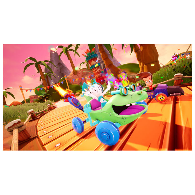 GameMill Entertainment P5REBEGLL30012 Nickelodeon Kart Racers 3: Slime Speedway Gioco per PlayStation 5 Supporto Fisico Blu-ray Lingue ITA Inglese ESP FRA DUT PEGI 3 colore Nero
