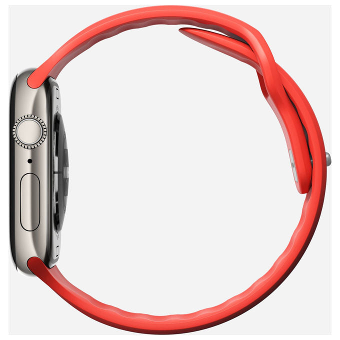 Nomad NM011437858 Tempo Band Cinturino Apple Watch 44mm 45mm 46mm 49mm FKM Rubber colore Coral