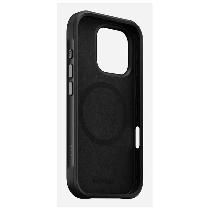 Nomad NM01382485 Rugged Case Custodia per iPhone 16 Pro Compatibile con MagSafe Resistente alle Cadute fino a 4.5 m colore Blu Atlantico