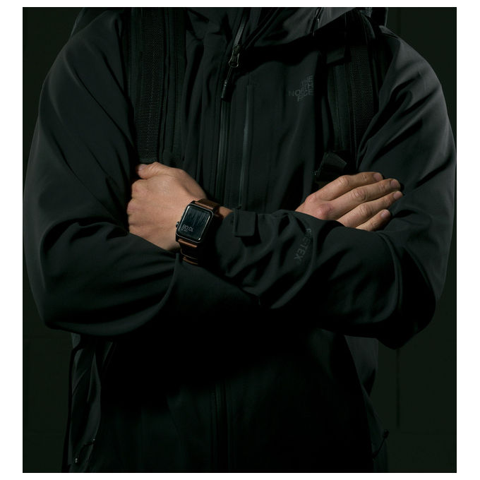 Nomad NM1A4RSM00 Banda Pelle per Apple Watch Sport Edition Acciaio Inossidabile colore Marrone