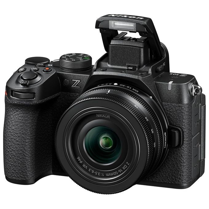 Nikon NMZ751 Z50II Kit Fotocamera Mirrorless APS-C 20.9MP EXPEED7 4K NIKKOR Z DX 16-50mm f-3.5-6.3 VR SD 128GB