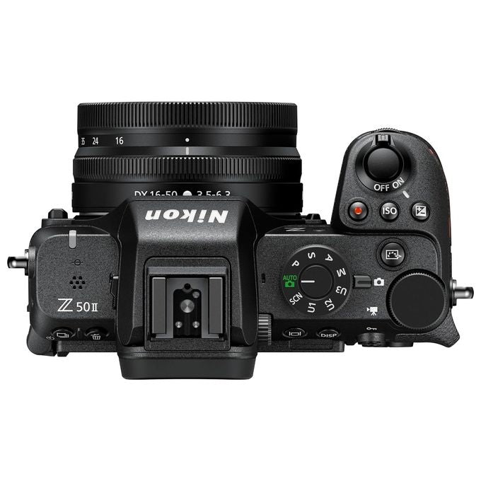 Nikon NMZ751 Z50II Kit Fotocamera Mirrorless APS-C 20.9MP EXPEED7 4K NIKKOR Z DX 16-50mm f-3.5-6.3 VR SD 128GB