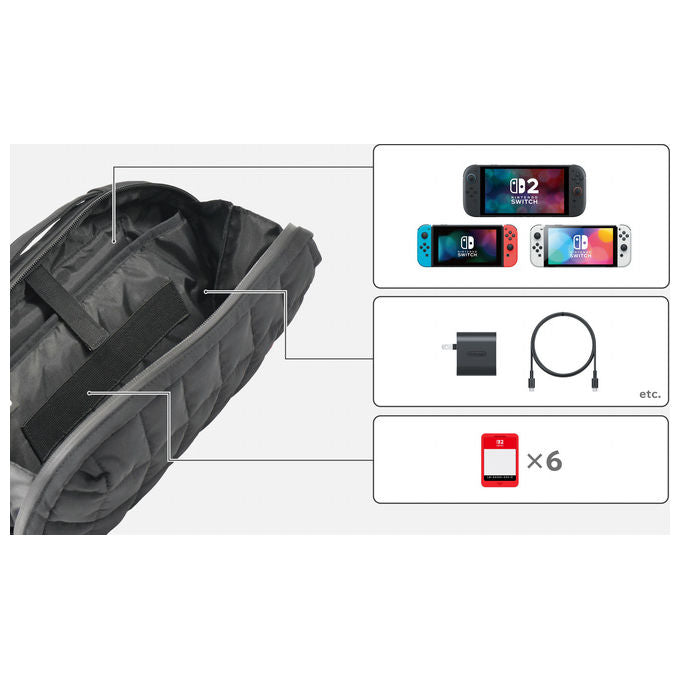 Hori Custodia a Sacchetto Nero Compatibile Nintendo Switch