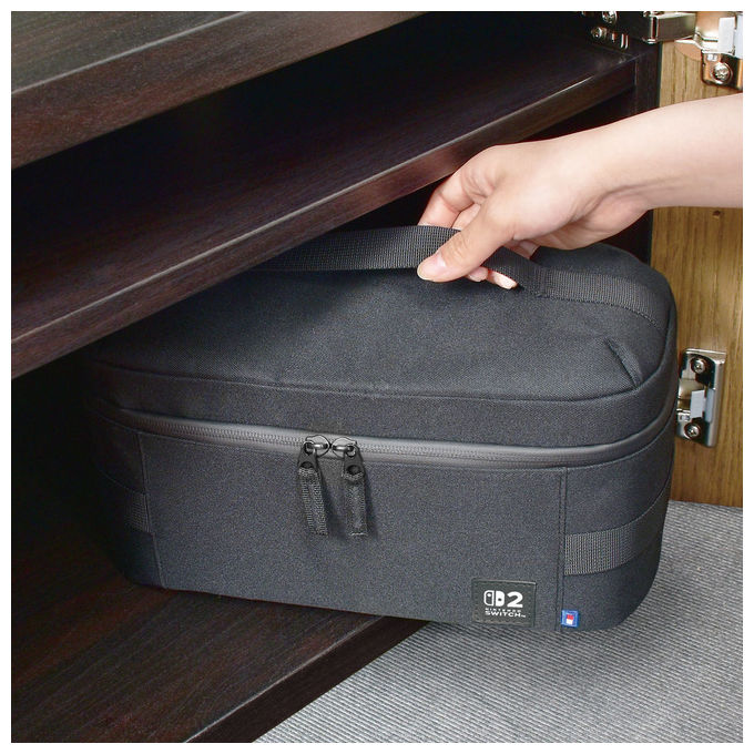 Hori, Valigia da Viaggio Compact Carry All Nera per Nintendo Switch