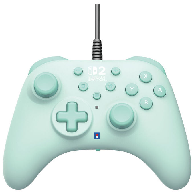 HORI Horipad Turbo controller cablato per Nintendo Switch 2 verde pulsanti posteriori programmabili funzione turbo licenza ufficiale Nintendo