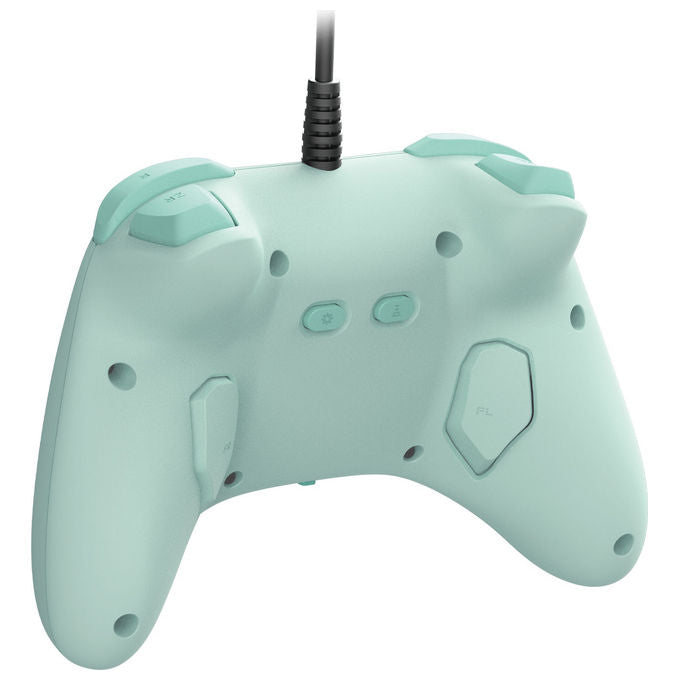 HORI Horipad Turbo controller cablato per Nintendo Switch 2 verde pulsanti posteriori programmabili funzione turbo licenza ufficiale Nintendo