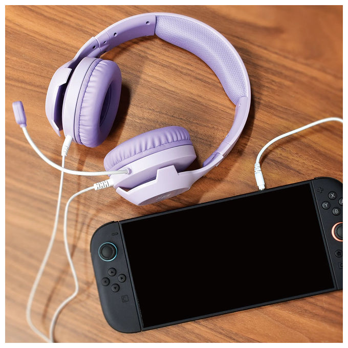 Hori, Cuffie Gaming Cablate Cozy Lavanda