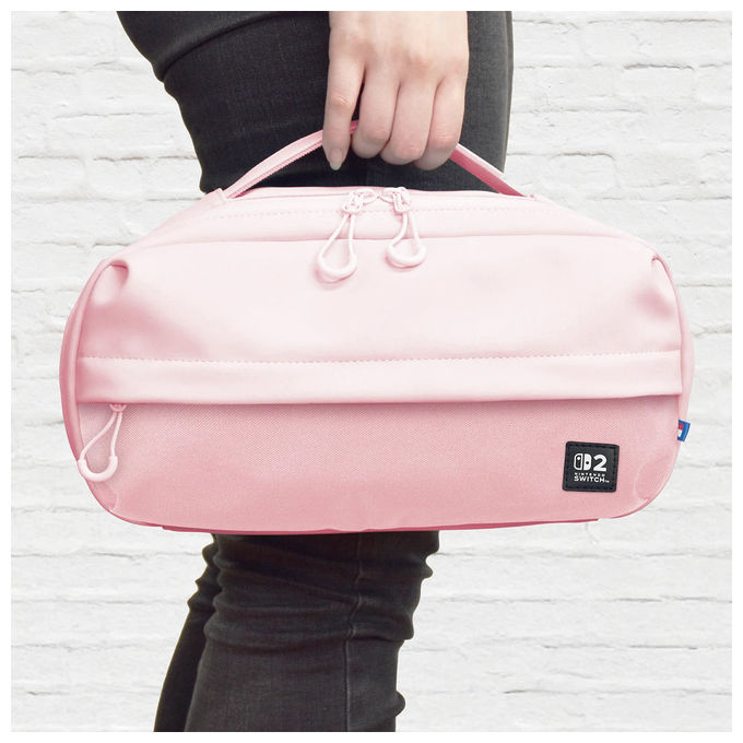 Hori, Borsa a Tracolla Rosa, Adventure Pack per Nintendo Switch e Switch 2