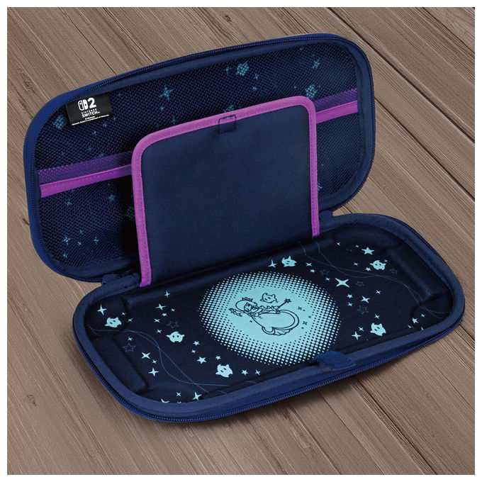 Hori NSX-156E Vault Case Custodia Rigida Nintendo Switch 2 Rosalina 10 schede colore Multicolore