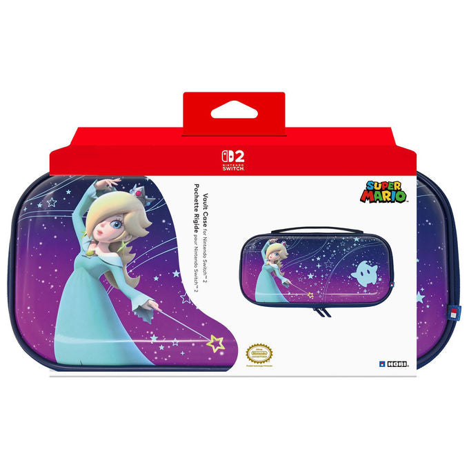 Hori NSX-156E Vault Case Custodia Rigida Nintendo Switch 2 Rosalina 10 schede colore Multicolore