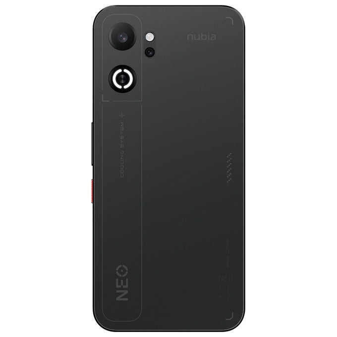 Nubia NUBIA NEO 5 GT 5G Smartphone 6.8'' AMOLED 120Hz MediaTek Dimensity 7400 8GB 256GB 6210mAh 50MP Android 16 colore Nero