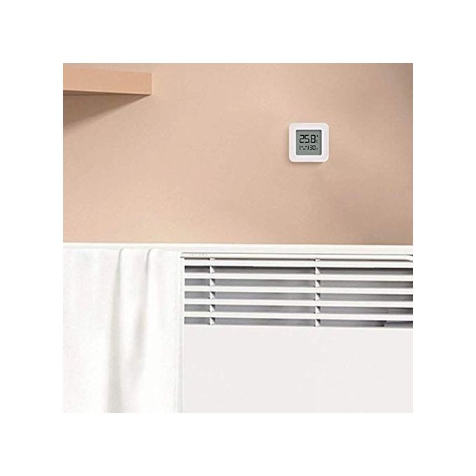 Xiaomi NUN4126GL Mi Home Termometro Igrometro Bluetooth 4.2 Display LCD 1.5'' Sensore Temperatura Umidita' colore Bianco