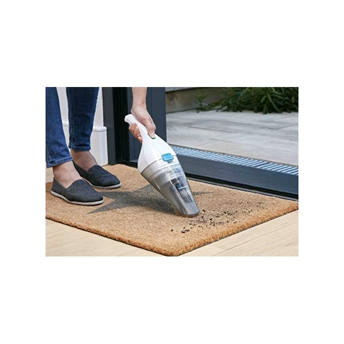 Black+Decker NVC115JL-Q Dustbuster Aspirabriciole Ricaricabile Capacita' 0,325 L Autonomia 11 minuti Tecnologia Litio 3,6 V Bianco