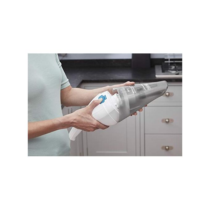 Black+Decker NVC115JL-Q Dustbuster Aspirabriciole Ricaricabile Capacita' 0,325 L Autonomia 11 minuti Tecnologia Litio 3,6 V Bianco