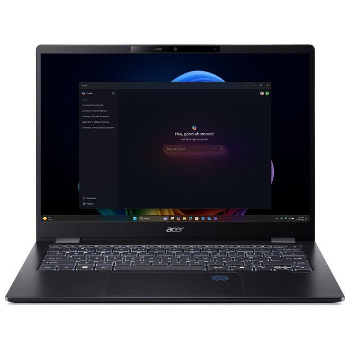 Acer TMP614-54T-TCO-76Q2 travelmate p6 14 core ultra 7 wuxga 16gb ddr5 512gb ssd windows 11 pro nero
