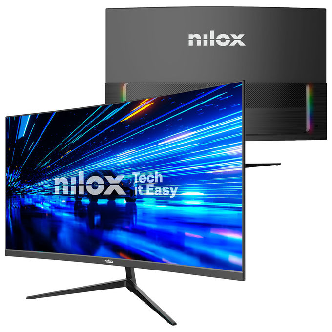 Nilox, Monitor Curvo Tech, 27'' 240Hz, VA, HDMI, DP