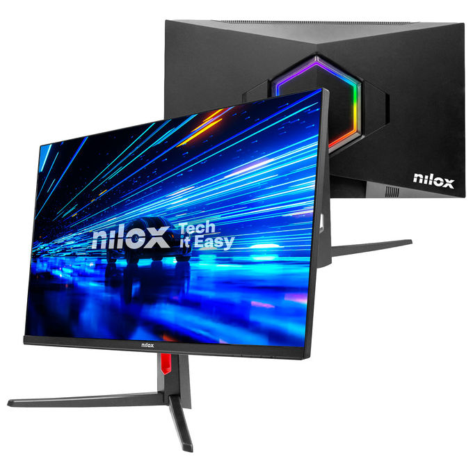 Nilox, Monitor Curvo 27 Pollici, 200Hz, 2K HDMI DP