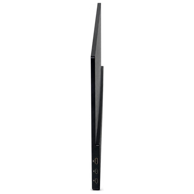 Nilox, Monitor Portatile 15.6” IPS Full HD, Altoparlanti Integrati, Nero