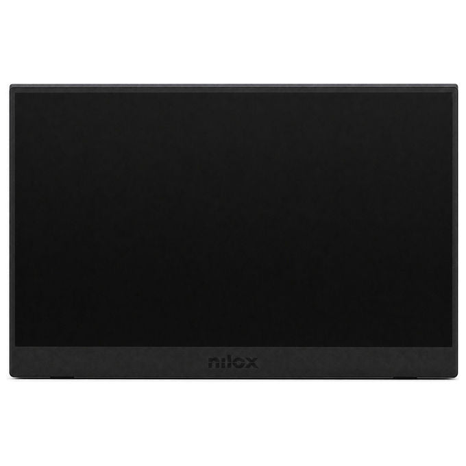 Nilox, Monitor Portatile 15.6” IPS Full HD, Altoparlanti Integrati, Nero