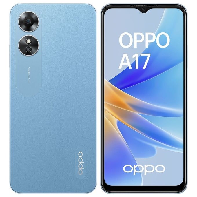 OPPO 8056735023625 A17 Smartphone 4GB 64GB 6,56'' Dual SIM colore Lake Blue