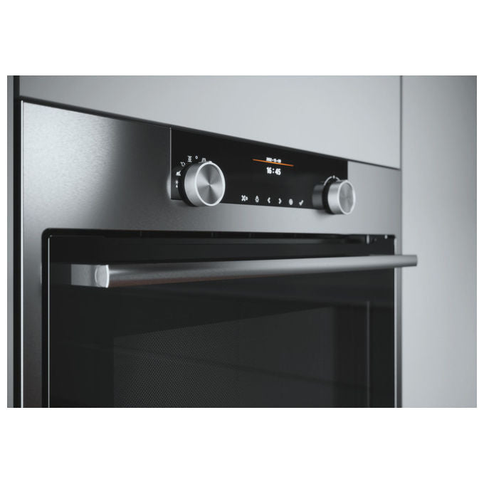 ASKO Forno Combinato a Microonde Acciaio Inox Nero 50 lt 45 cm OCM 8464 S