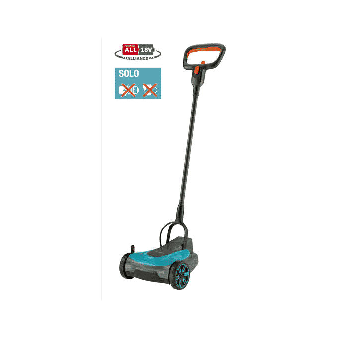 Gardena 14620-55 HandyMower Rasaerba a Batteria 18V 22 cm Mulching 50 m² senza Batteria colore Nero