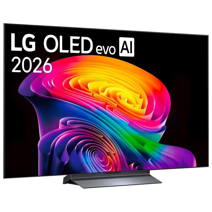 LG OLED55C65LA Serie C6 Smart TV OLED evo 55'' 4K UHD webOS 26 AI Magic Remote Wi-Fi 6E 120 Hz colore Nero