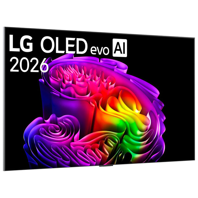 LG OLED evo AI G6 OLED55G64LW 55 pollici 4K Smart TV AirPlay 2 webOS argento