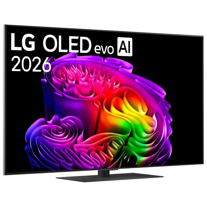 LG OLED55G66LS Serie G6S Smart TV OLED evo 55'' 4K webOS 26 α11 Gen3 VRR 165Hz Wi-Fi 6E colore Argento