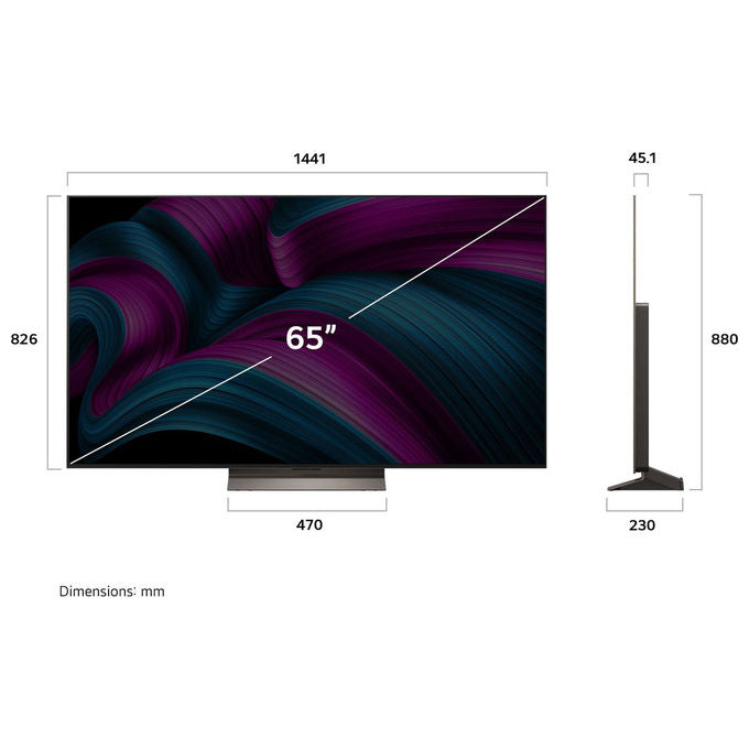 LG, OLED TV 4K, Smart TV, α9 AI Gen8, Design Ultra Slim