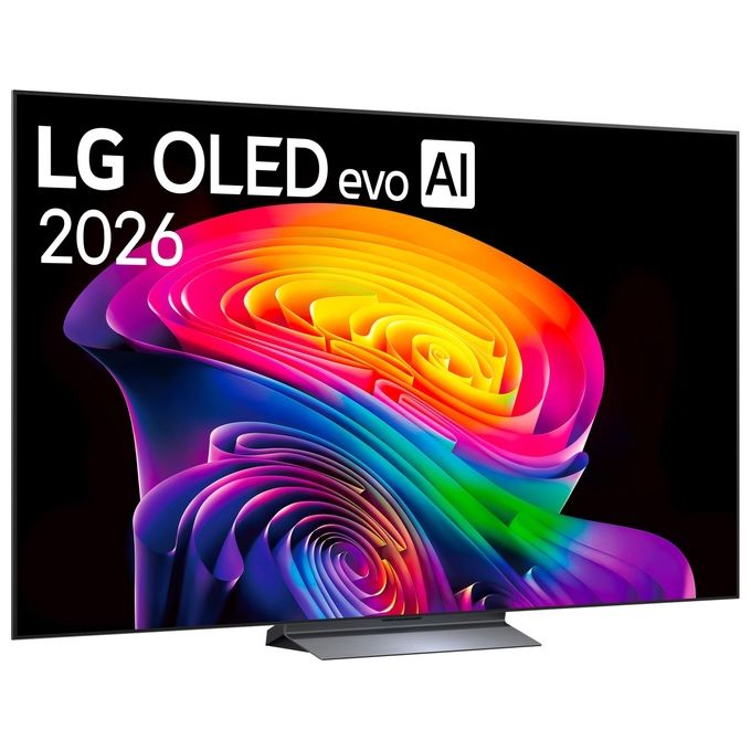 LG OLED77C65LA Serie C6 Smart TV OLED evo 77'' 4K webOS 26 VRR 165Hz Dolby Atmos Wi-Fi 6E colore Nero