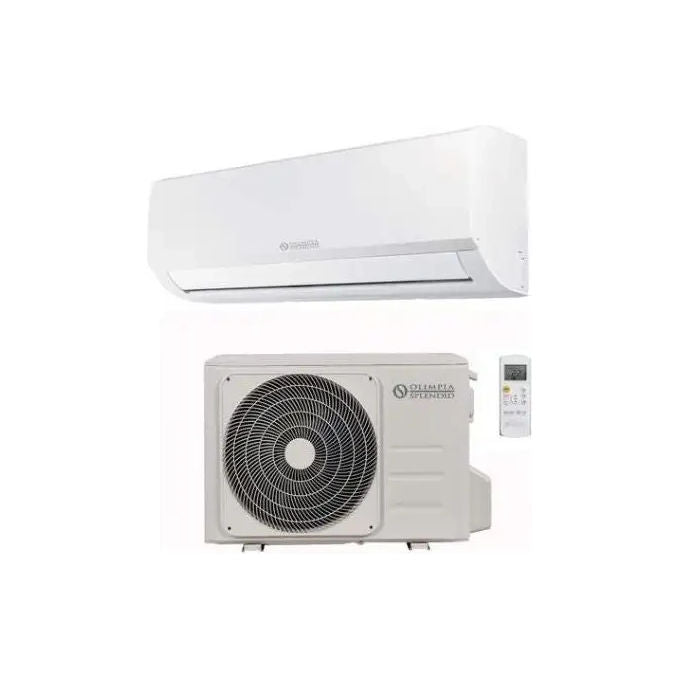 Olimpia Splendid climatizzatore split system Aryal S2 18, 18000 btu, inverter, classe A++, raffreddamento e riscaldamento, bianco